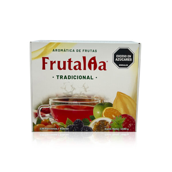 Aromáticas de frutas Tradicional caja x120 sobres surtida