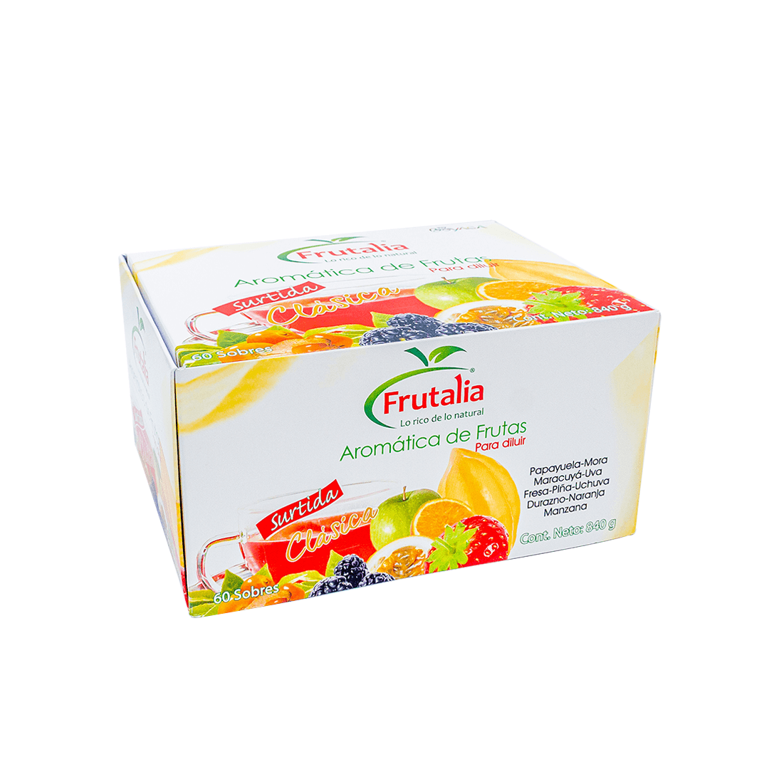 Aromáticas de frutas Tradicional caja x60 sobres surtida - Imagen 3