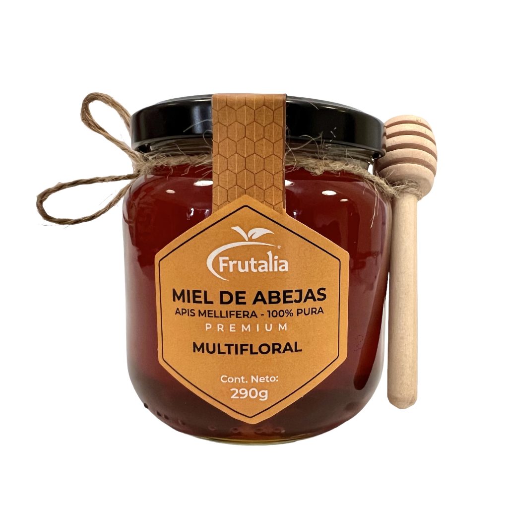 Miel de Abejas Multifloral con Palito Mielero Frutalia